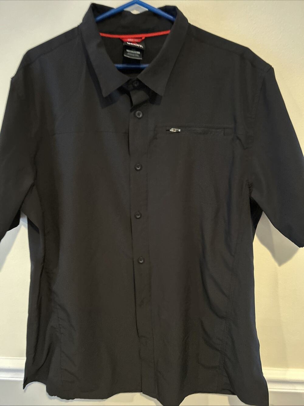 Gerry Mile-Hi & Dry Size XL Short Sleeve black Casual